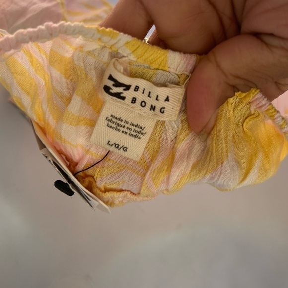 BILLABONG (NWT) Hey There Cropped Cami Top size large - Picture 6 of 6